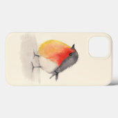 Chubby Little Robin Case-Mate iPhone Hülle (Rückseite (Horizontal))