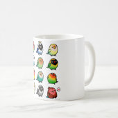 Chubby Lovebirds Kaffeetasse (VorderseiteRechts)
