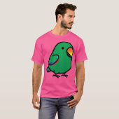Chubby Male Eclectus Parrot T-Shirt (Vorne ganz)