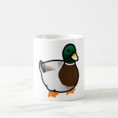 Chubby Mallard Duck Kaffeetasse (Mittel)