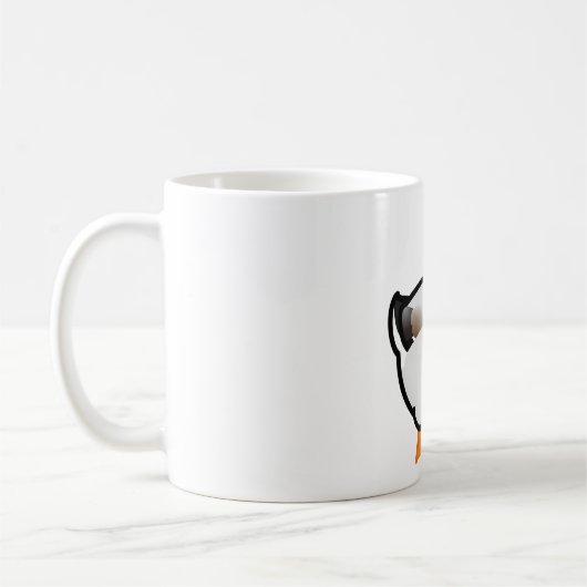 Chubby Mallard Duck Kaffeetasse (Links)