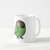 Chubby Military Macaw Kaffeetasse (VorderseiteRechts)