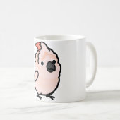 Chubby Moluccan Cockatoo Kaffeetasse (VorderseiteRechts)