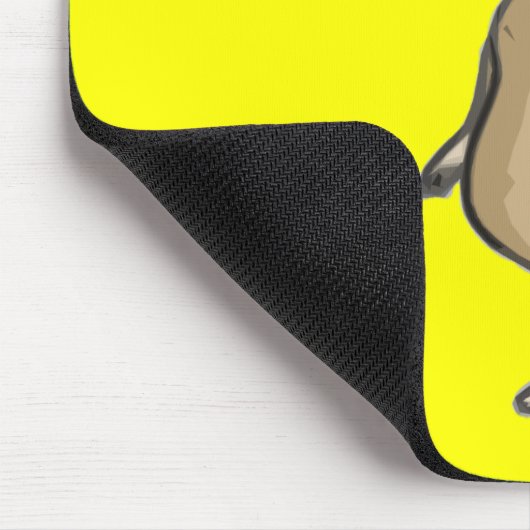 Chubby Monkey Mousepad (Ecke)