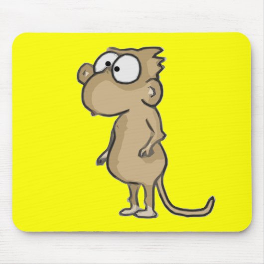 Chubby Monkey Mousepad (Vorne)