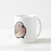 Chubby Mourning Dove Kaffeetasse (VorderseiteRechts)