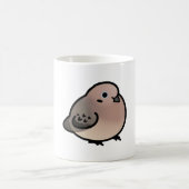 Chubby Mourning Dove Kaffeetasse (Mittel)