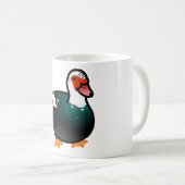 Chubby Muscovy Duck Kaffeetasse (VorderseiteRechts)