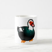 Chubby Muscovy Duck Kaffeetasse (Mittel)