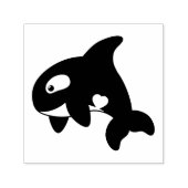 Chubby Orca Whale Permastempel (Design)