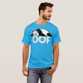 Chubby Panda Oof Internet Video Gaming Gamer T-Shirt (Vorne ganz)