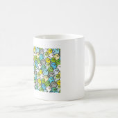 Chubby Parrotlet Pattern Kaffeetasse (VorderseiteRechts)