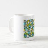 Chubby Parrotlet Pattern Kaffeetasse (Vorderseite Links)