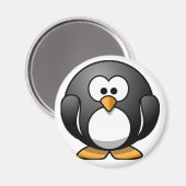 Chubby Penguin Magnet (Vorderseite/Rückseite)