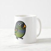 Chubby Pionus Maximilian Scaly-kopfpapagei Kaffeetasse (VorderseiteRechts)