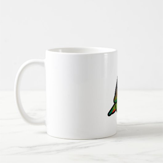 Chubby Pionus Maximilian Scaly-kopfpapagei Kaffeetasse (Links)