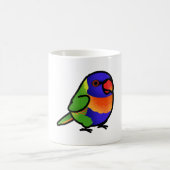 Chubby Rainbow Lorikeet Kaffeetasse (Mittel)