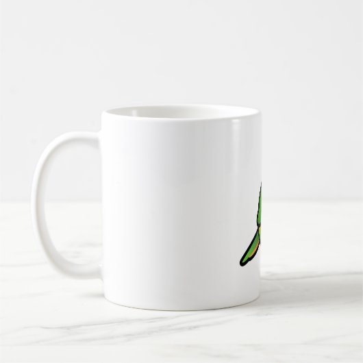 Chubby Rainbow Lorikeet Kaffeetasse (Links)