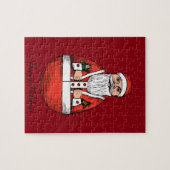 Chubby Rolly Polly Santa Toy Puzzle (Horizontal)
