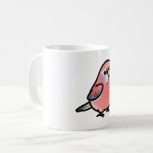 Chubby Rosey Bourkes Parakeet Kaffeetasse (Vorderseite Links)