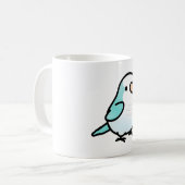 Chubby Seafoam Quaker Kaffeetasse (Vorderseite Links)