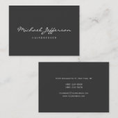 Chubby Size Friseur Berufliche Visitenkarte (Vorne/Hinten)