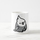 Chubby Special Needs Weißes Gesicht Cockatiel Kaffeetasse (Mittel)