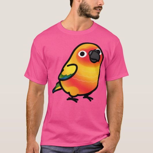 Chubby Sun Conure T-Shirt (Vorderseite)
