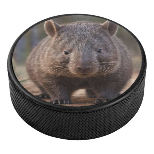 Chubby The Australian Wombat, Eishockey Puck (3/4)