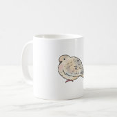 Chubby Trauertaube Kaffeetasse (Vorderseite Links)