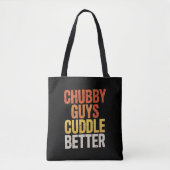 Chubby Typ Cuddle Better Gay Bär LGBTQ Prix Tasche (Vorderseite)