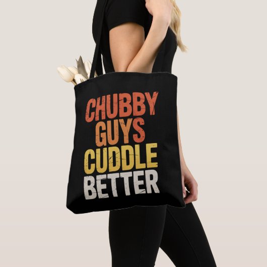 Chubby Typ Cuddle Better Gay Bär LGBTQ Prix Tasche (Von Nahem)