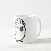 Chubby Umbrella Cockatoo Kaffeetasse (VorderseiteRechts)