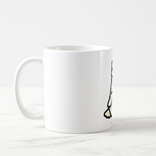 Chubby Umbrella Cockatoo Kaffeetasse (Links)