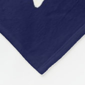 Chubby Unicorn Fleecedecke (Ecke)