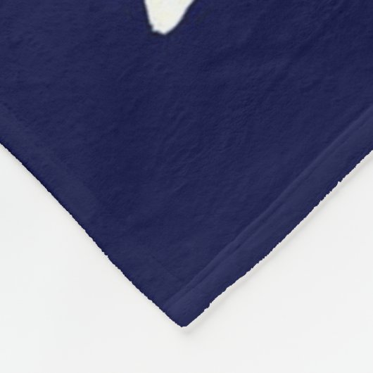 Chubby Unicorn Fleecedecke (Ecke)