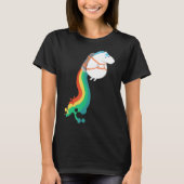 Chubby Unicorn Rainbow Jetpack T-Shirt (Vorderseite)