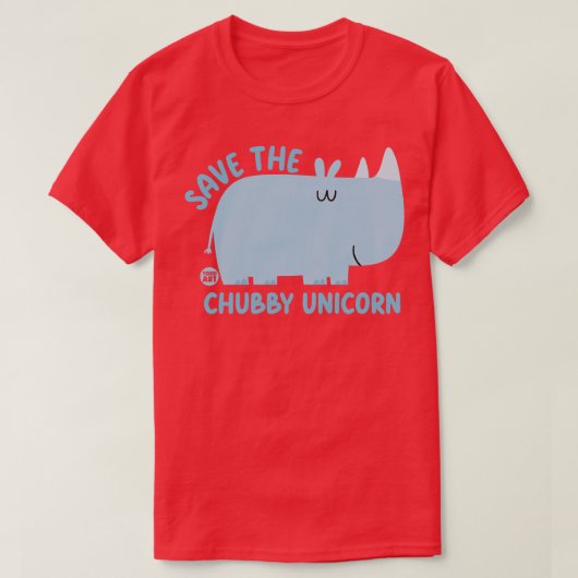 Chubby Unicorn T-Shirt (Design vorne)