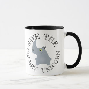 Chubby Unicorn Tasse