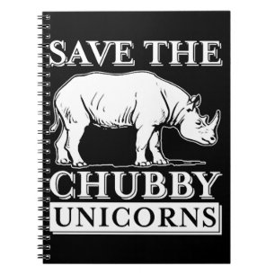 Chubby Unicorns Notizblock
