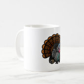 Chubby Wild Türkei Kaffeetasse (Vorderseite Links)