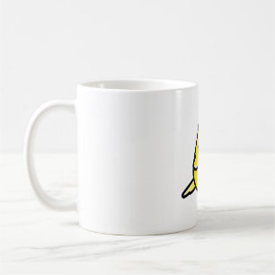 Chubby Yellow Lutino Budgie Rote Augen Kaffeetasse