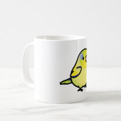 Chubby Yellow Parrotlet Kaffeetasse (Vorderseite Links)