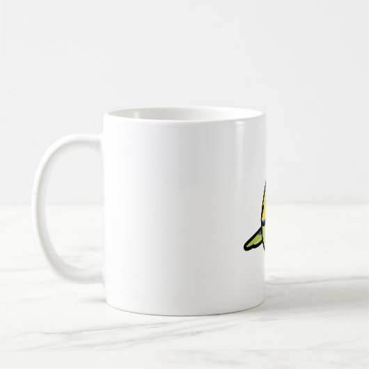 Chubby Yellow Parrotlet Kaffeetasse (Links)