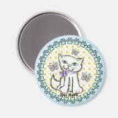 Chubs Die Katze  Magnet (Vorderseite/Rückseite)