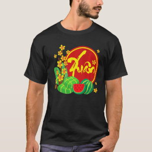 Chuc Mung Nam Moi 2023 Vietnamesischer Lunar Neuja T-Shirt