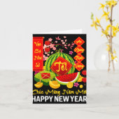 Chuc Mung Nam Moi Happy Lunar New Year Vietnamese Karte (Gelbe Blume)