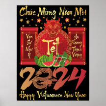 Chuc Mung Nam Moi Happy Vietnamese Neujahr 2024