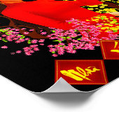 Chuc Mung Nam Moi Tet Binh Ngo 2026 Vietnamese Gir Poster (Ecke)