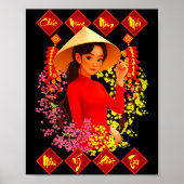 Chuc Mung Nam Moi Tet Binh Ngo 2026 Vietnamese Gir Poster (Vorne)
